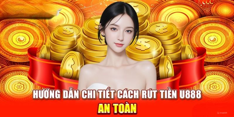 Hướng dẫn cách bước rút tiền U888 nhanh chóng và an toàn nhất