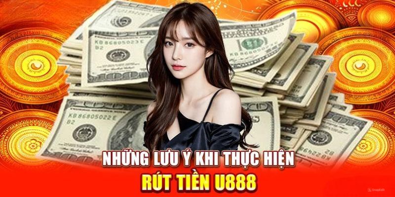 Lưu ý khi giao dịch rút tiền